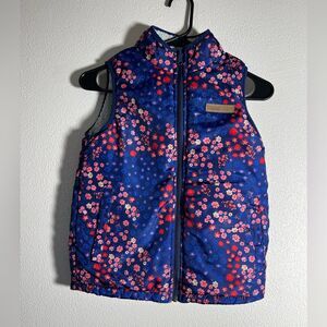 BUFFALO Reversible girl's vest Floral Print Size Medium